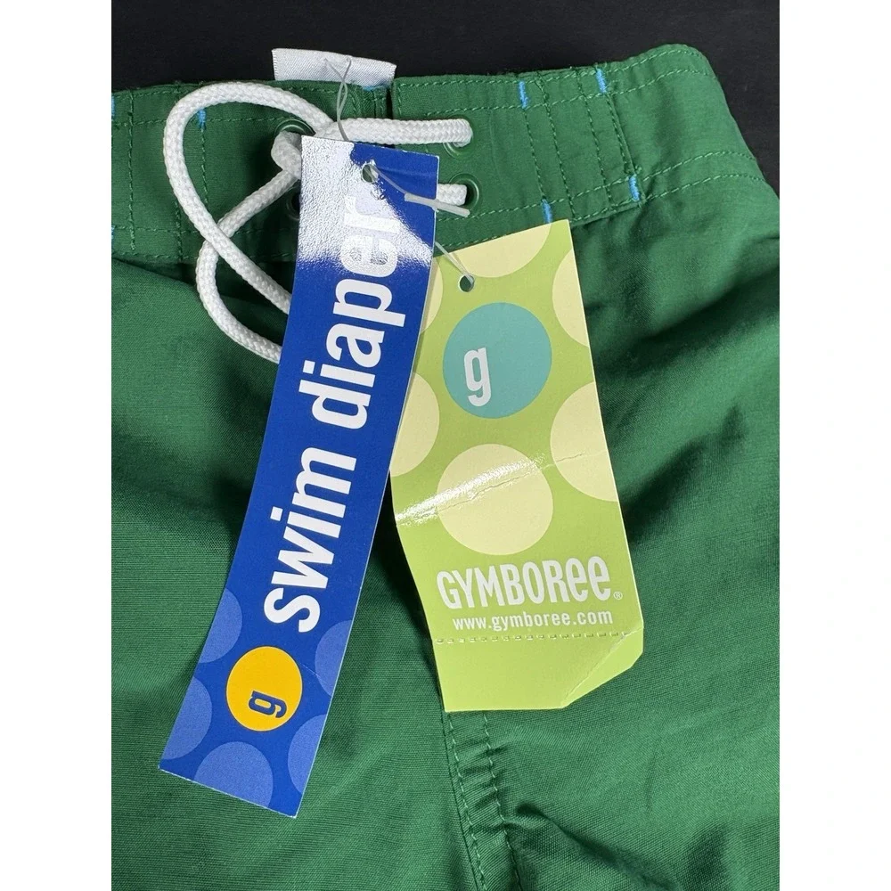 Gymboree Frog Swim Trunks 18-24 Months NWT Green Toddler Boys Swim Shorts